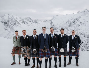 Schottische Hochzeit auf der Hohen Mut Alm