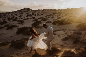 Wolvesworkshop, desert, elopement